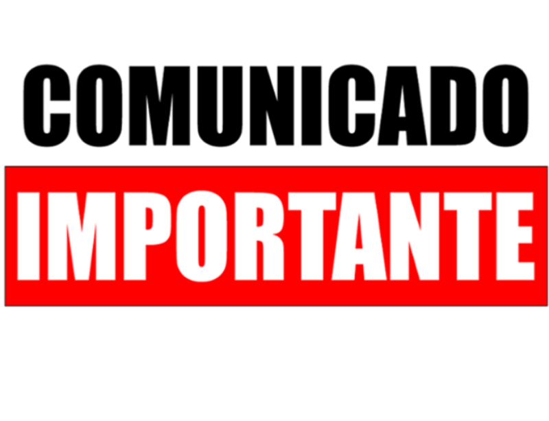 COMUNICADO