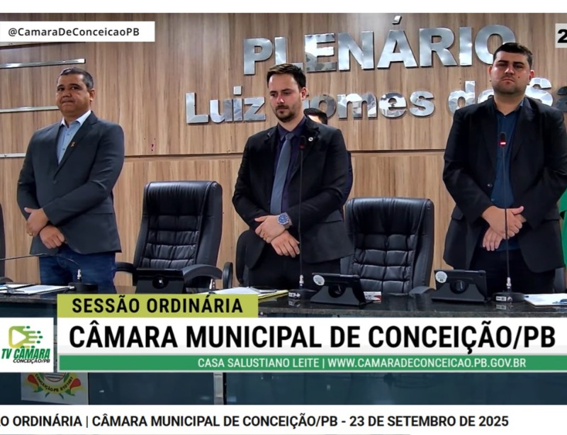 Mais uma reunio ordinria da cmara de Conceio foi realizada na noite desta tera-feira (23)