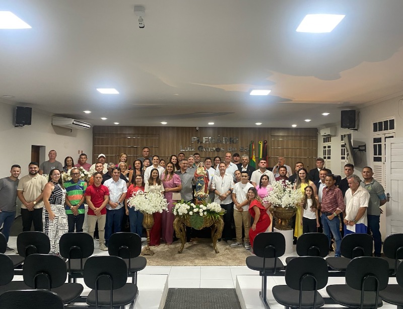 Cmara de Conceio recebe imagem peregrina de Nossa Senhora da Conceio