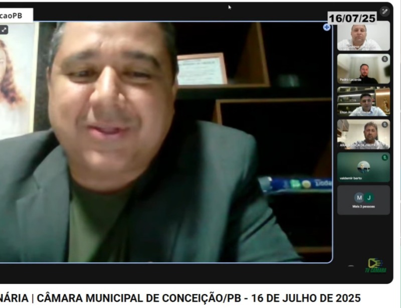 Cmara de Conceio realiza sesso Extraordinria e vereadores aprovam quatro projetos de lei